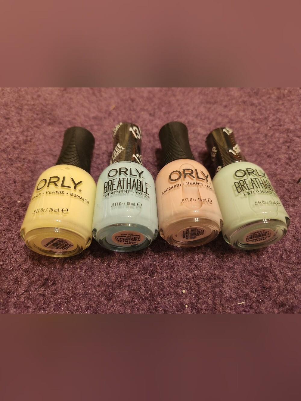 Orly Bundle Of Pastel Creams